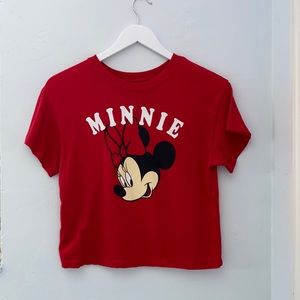 DISNEY Minnie Red Graphic Tee